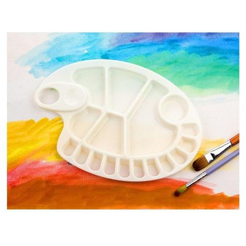 Palette Portative En Forme De Poisson, 17 Peintures De Puits Pour Enfants, Artistes Débutants, Dessin