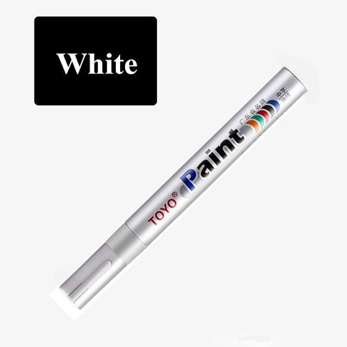 Stylo Marqueur De Peinture Permanente En Métal, 13 Couleurs, Étanche, Pour Pneus De Voiture, Bande De Roulement Cd, Papeterie