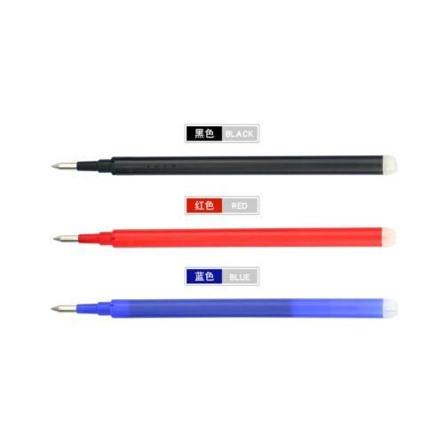 Stylo À Bille Effaçable, Pilote Frixion, Couleurs Noir/Rouge/Bleu, Recharge 6/12mm, 3/0.7 Pièces