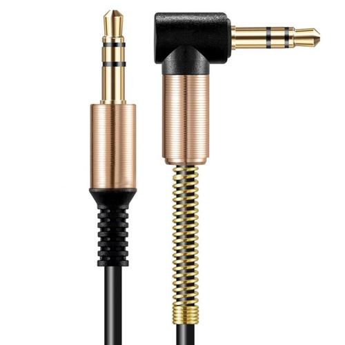 Câble Audio Droit Mâle À Coude Mâle, Cordon Adaptateur Audio Mâle Pour Téléphone, Mp3, Haut-Parleur De Voiture, Câble Aux, 1m, 3.5mm, 3.5mm