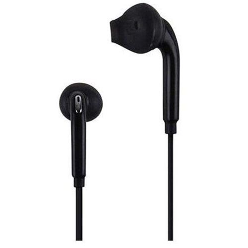 Écouteurs Intra-Auriculaires Filaires Noirs, Avec Microphone, Pour Huawei Xiaomi S6, Oreillettes De Téléphone Portable, 3.5mm