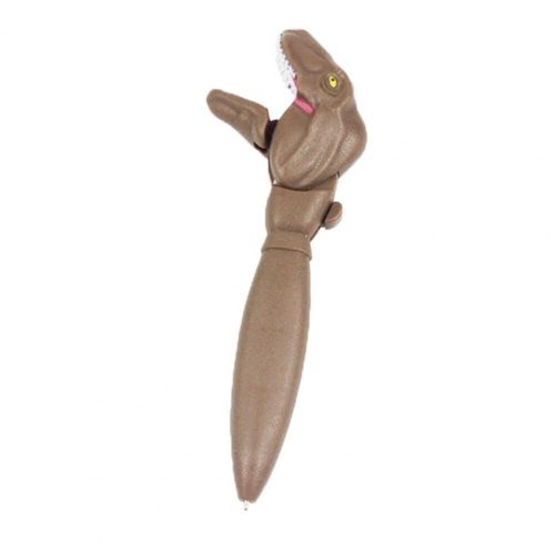 Stylo À Bille Créatif En Forme De Dinosaure, 0.7mm, Tyrannosaure, Fournitures Scolaires Et De Bureau, Papeterie, Stylo À Encre Noire Kawaii