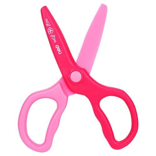 Ciseaux En Plastique De Sécurité Pour Enfants, 1 Pièce, Mini Tête Ronde Pour Écoliers, Papier, Outil De Coupe, Bricolage, Fournitures Scolaires, Maternelle, Maison, 120mm