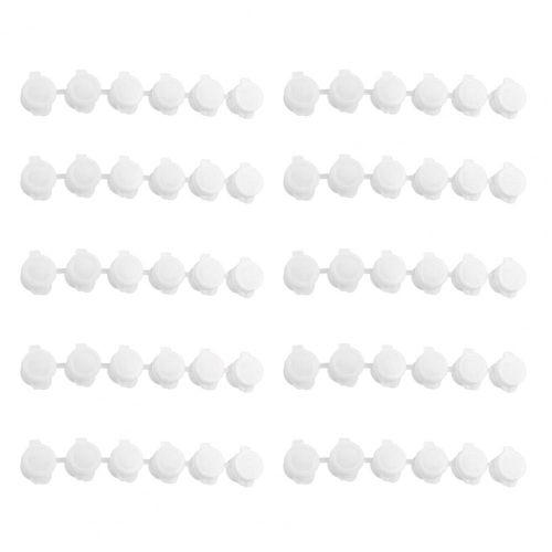 Boîtes De Peinture Transparentes Pe, 6 Compartiments, 10 Pièces, Mallette De Rangement De Pigments Vides, Conteneur De Peinture Transparent, Fournitures Pour La Maison