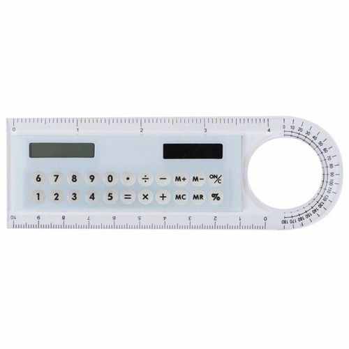 Règle solaire calculatrice grand écran d'affichage papeterie 3 en 1 10cm de longueur pour l'école bureau étudiants papeterie règles solaires