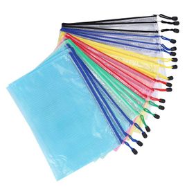 Herlitz Herlitz 11293818 Lot de 6 pochettes porte-documents A5 en plastique avec... 
