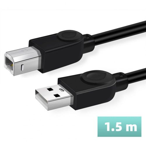 Câble usb 2.0 Portable multifonction 1.5/3/5/10M, impression claire, haute vitesse, transfert de A à B mâle vers mâle, cordon de Scanner pour imprimante