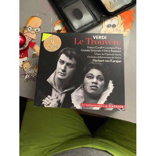 Verdi Le Trouvère Franco Corelli = Leontyne Price Giulietta Simionato = Ettore Bastianini Choeur De L'opéra De Vienne Orchestre Philharmonique De Vienne Herbert Von Karajan