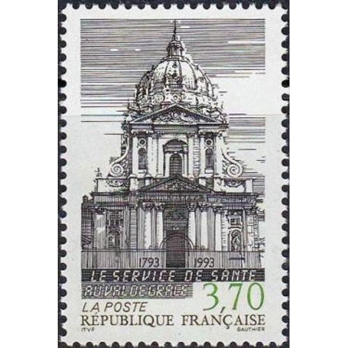 Timbre Non Oblitéré - Le Service De Santé Au Val De Grâce 1793-1993