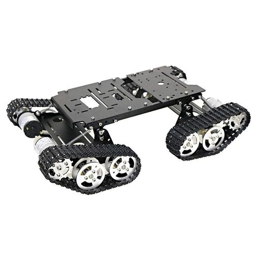 Kit De Châssis De Réservoir Robotique Absorbant Les Chocs Smart Car Robot 4wd