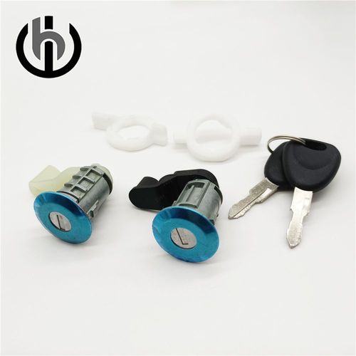 Serrure De Porte Avec 2 Clés Identiques, Pour Renault Clio Ii 98-05, 2 Pièces, 7701472806 " Nipseyteko "