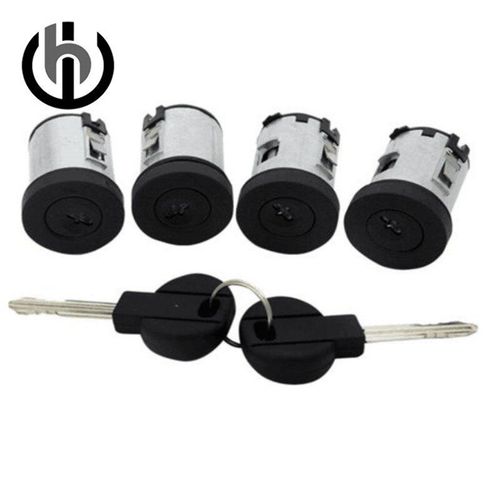 Cylindre De Serrure De Porte Universel Avec 2 Clés, 4 Pièces, Pour Peugeot Expert 806 Citroen Fiat 9170.Ay 4162.C9 4162.Pa 9926.Q7 256528 " Nipseyteko "