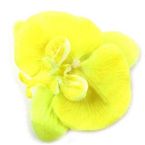 Promotion ! Pince Fleur 'orchidée' Jaune - 95 Mm