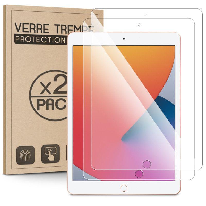 Verre Trempé pour iPad PRO (12,9 pouces modèle 2020) [Pack 2] Film