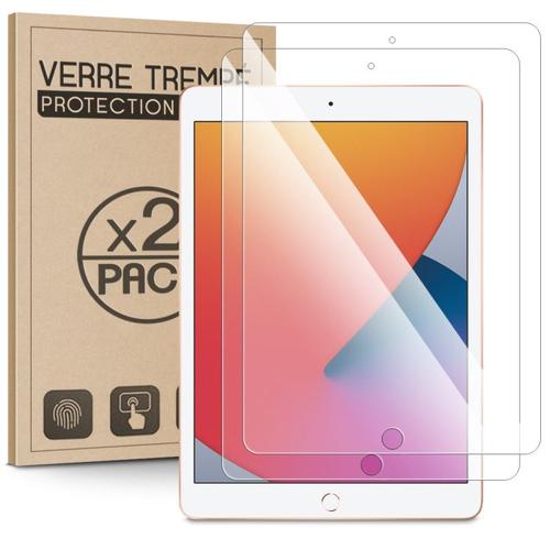 Écran Protection en Verre Trempé pour Apple iPad 9 10.2 (2021) [Pack x2]