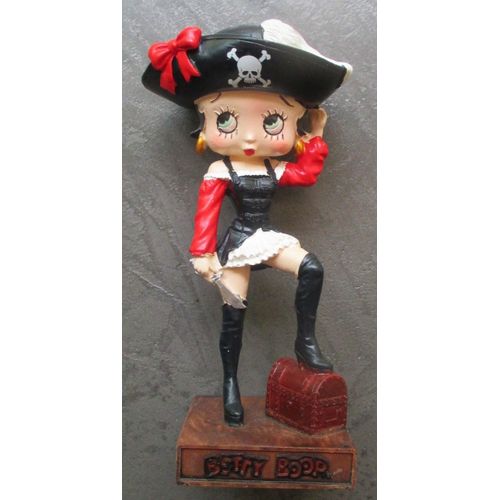 Figurine Betty Boop Pirate Statuette De Collection 14 X 6 Cm