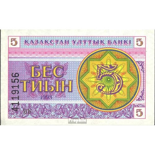 Kazakhstan Pick-No: 3 Neuf 1993 5 Tyin