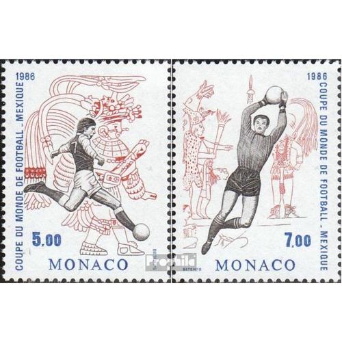 Monaco 1754-1755 (Complète Edition) Neuf Avec Gomme Originale 1986 Football-Wm?86 Mexique