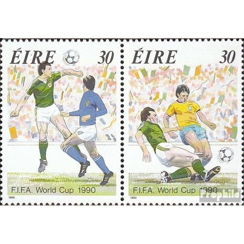 Irlande 712-713 Couple (Complète Edition) Neuf Avec Gomme Originale 1990 Football-Monde