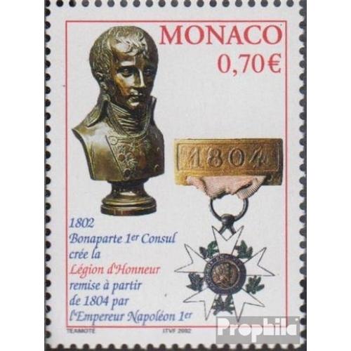 Monaco 2593 (Complète Edition) Neuf Avec Gomme Originale 2002 200 Années Légion D\'honneur