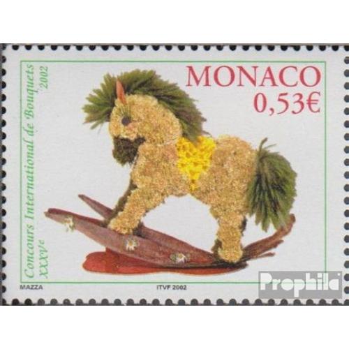 Monaco 2572 (Complète Edition) Neuf Avec Gomme Originale 2002 Blumenbinderei