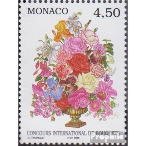 Monaco 2438 (Complète Edition) Neuf Avec Gomme Originale 1999 Blumenbinderei