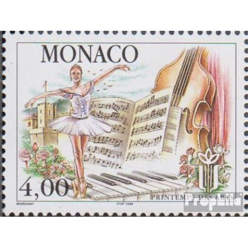 Monaco 2401 (Complète Edition) Neuf Avec Gomme Originale 1998 Festival D\'art