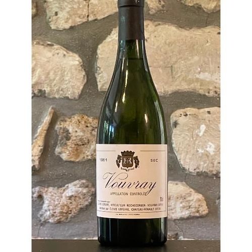 Vin Blanc, Vouvray,Blanc,Domaine Clovis Lefevre 1961