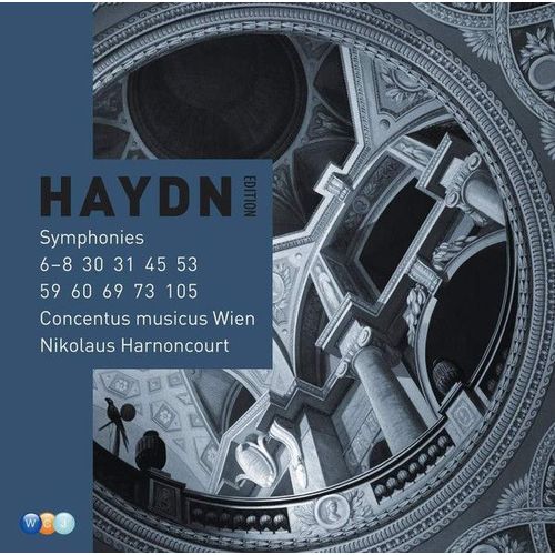 Haydn Concentus Musicus Wien Harnoncourt Symphonies 6-8, 30, 31, 45, 53, 59, 60, 69, 73, 105