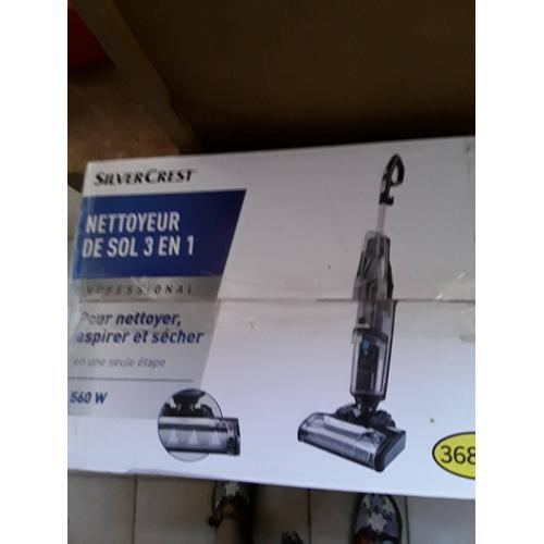 Nettoyeur de sol 3 en 1 SilverCrest - Nettoyer, aspirer et sécher - 560 W