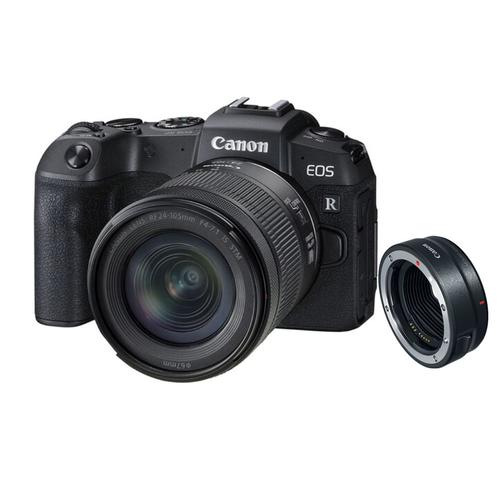 Kit Canon EOS RP RF 24-105 mm f4-7.1 IS STM + adaptateur de monture EF-EOS R