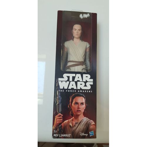 Jeu Jouet Figurine Articulee / Star Wars / The Force Awakens / Rey Jakku / 26cm / Hasbro