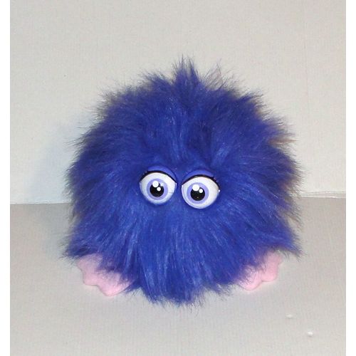 Smasha Ballz Peluche Interactive Flufflings Loco Animagic Mauve Bleu Sonore Vivid