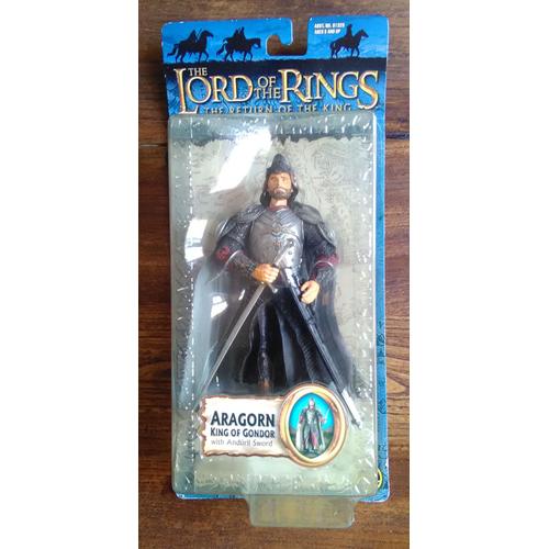 Aragorn King Of Gondor With Anduril Sword - Lord Of The Rings - Action Figurine 2003