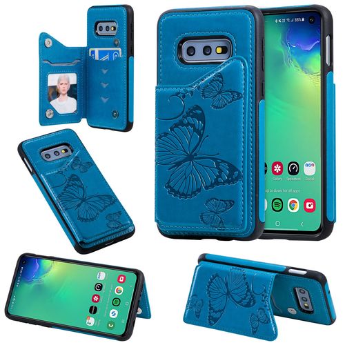 Coque Samsung Galaxy S10e,Etui Pour Samsung Galaxy S10e,Coque En Cuir Pour Samsung Galaxy S10e,Convient A Etui La Samsung Galaxy S10e,Bleu