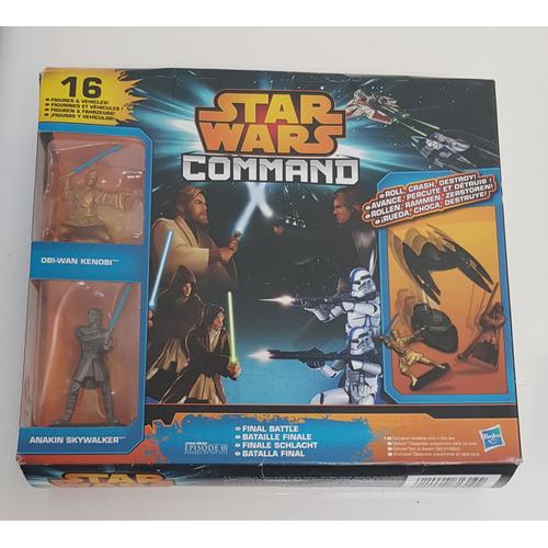 Jeu Jouet / Star Wars Command / 16 Figurines Et Véhicules / Hasbro