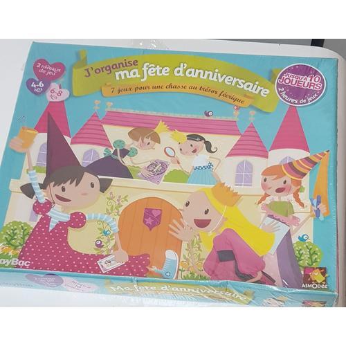 Jeu / J'organise Ma Fête D'anniversaire / Jusqu'a 10 Joueurs / 2 Niveaux De Jeu 4-6 Ans Et 6-8 Ans