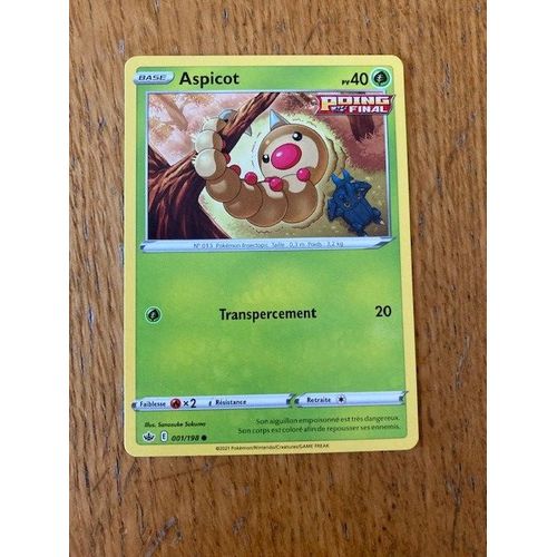 (1798) Aspicot 1/198 Pokemon