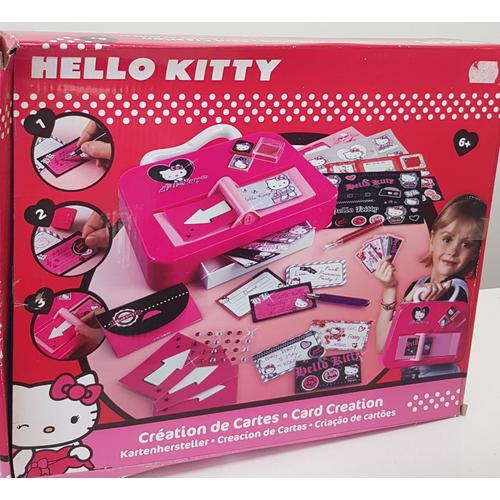 Creation De Cartes / Hello Kitty / Contient La Fabrique Et Ses Accessoires / Sanrio