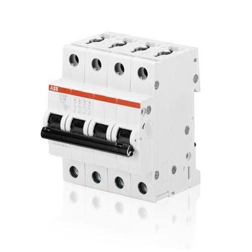 Abb 352438 Disjoncteur 4 pôles 16A Courbe C 10kA - S204