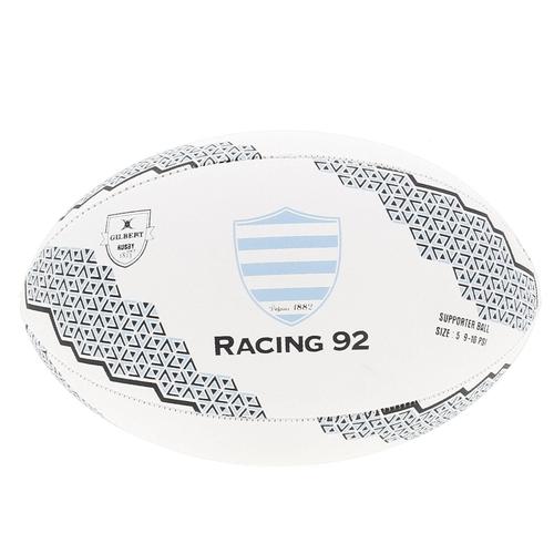 Ballon De Rugby Gilbert Ballon Supporter Racing 92 Blanc 2007000114520