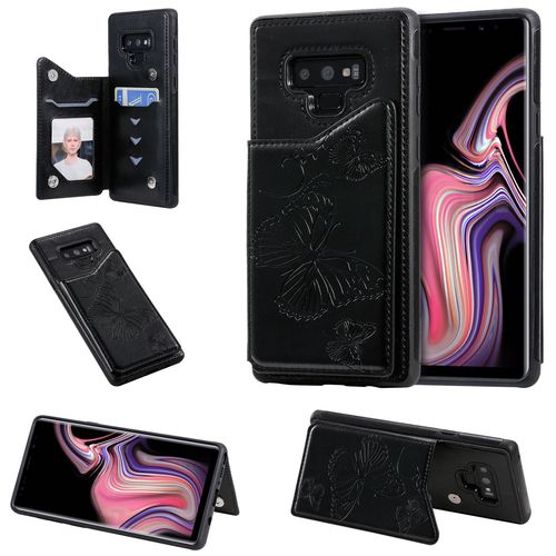 Coque Samsung Galaxy Note 9,Etui Pour Samsung Galaxy Note 9,Coque En Cuir Pour Samsung Galaxy Note 9,Convient A Etui La Samsung Galaxy Note 9,Noir