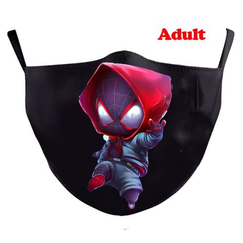 masque de coton adulte-10 - Masques de Cosplay Spider Man pour