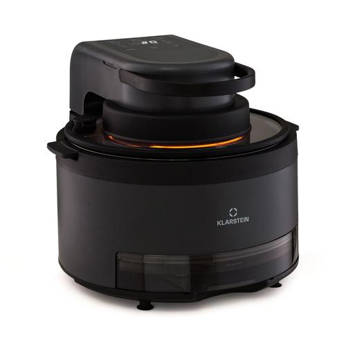 Friteuse à air chaud - Klarstein Vendure - avec fonction vapeur - 1250 W - 5 L - 6 programmes - Noir