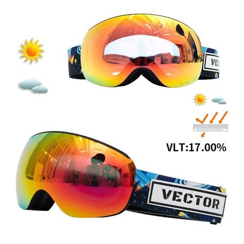 LUNETTES DE SOLEIL Lunettes de Ski Hommes Lunettes de Neige Femmes