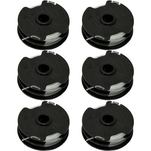 Lot de 6 bobines de Rechange pour débroussailleuse sans Fil Parkside PRT 550 A1 - Lidl IAN 311404,PRTA 20-Li C3 IAN351753