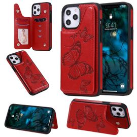 Coque Iphone 12 Pro Max,Etui Pour Iphone 12 Pro Max,Coque En Cuir Pour Iphone 12 Pro Max,Convient A Etui La Iphone 12 Pro Max,Rouge