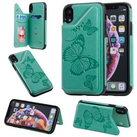 Coque Iphone Xr,Etui Pour Iphone Xr,Coque En Cuir Pour Iphone Xr,Convient A Etui La Iphone Xr,Vert