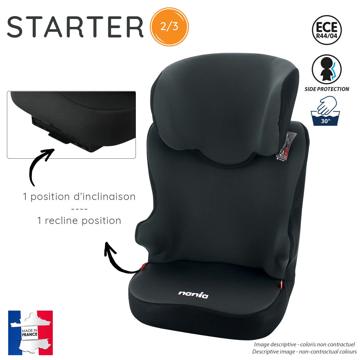 Siège auto STARTER - Groupe 2/3 (15-36Kg) - Spider-man first