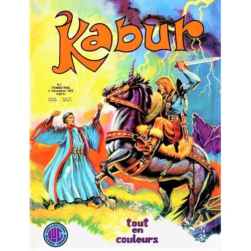 " ... La Saga De Kabur ! " : Kabur # 1 ( 5 Décembre 1975 ) ## Kabur - Le Gladiateur De Bronze